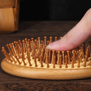 bamboo massage comb, view 6 - MRSLM
