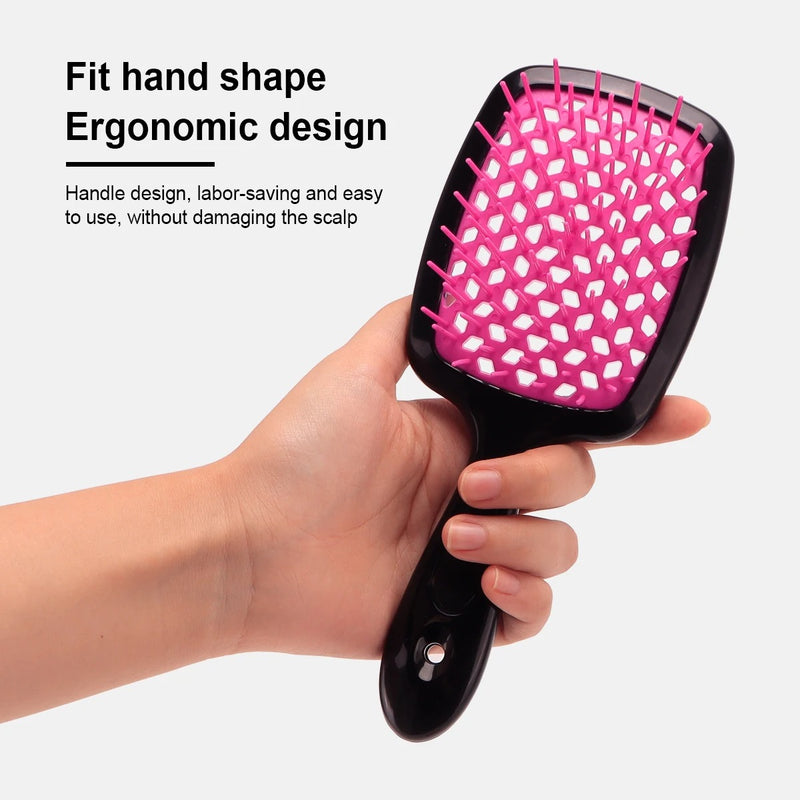 wide teeth air cushion massage comb, view 9 - MRSLM