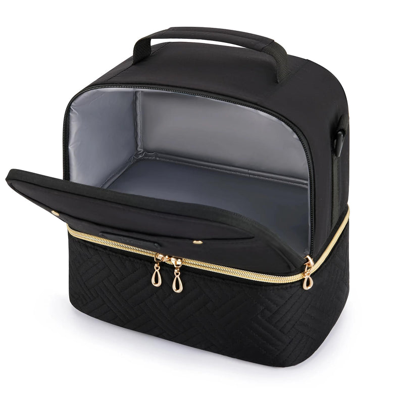 double-decker insulated lunch bag, view 10 - MRSLM