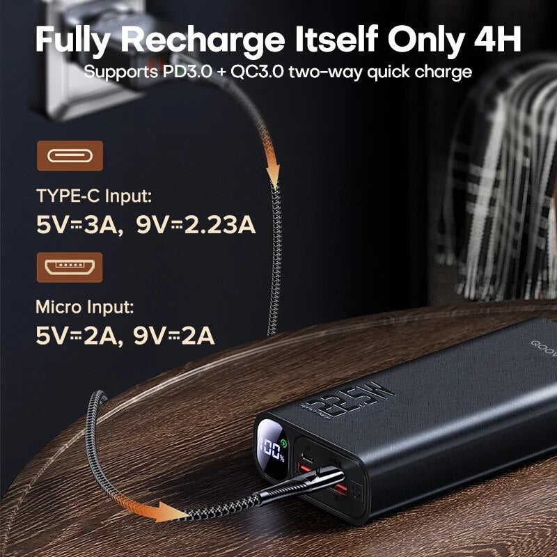 dual port power bank, view 10 - MRSLM