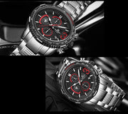 large dial waterproof luminous watch, view 2 - MRSLM