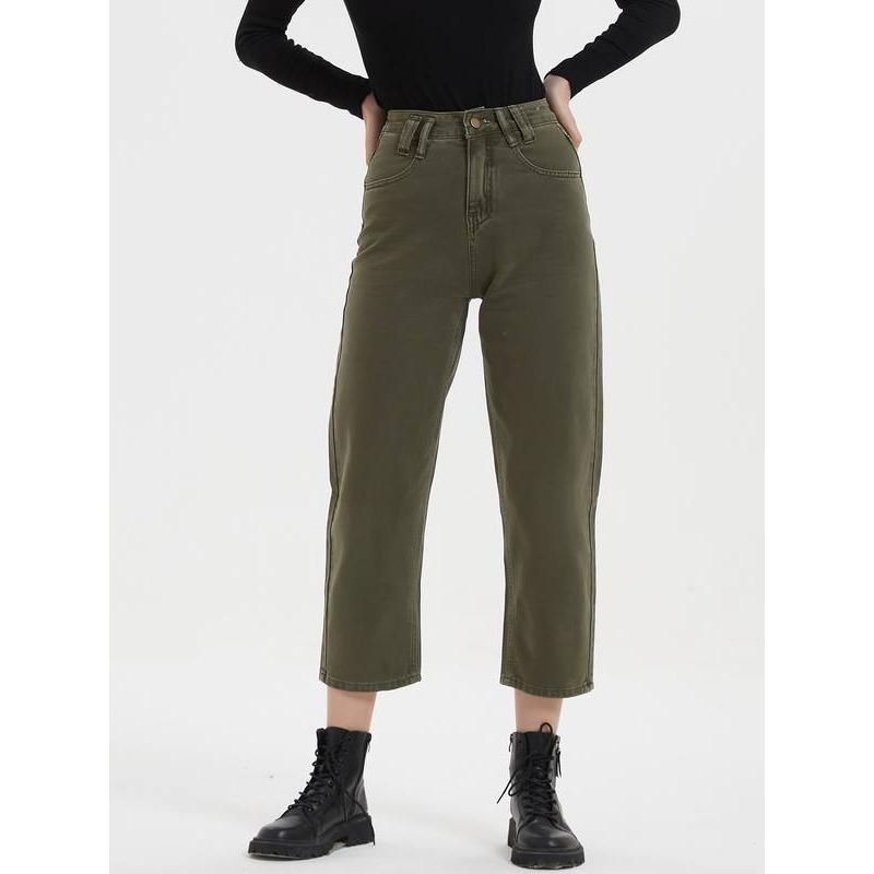 Y2K vintage high-waist straight leg jeans, view 6 - MRSLM