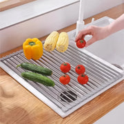 stainless steel sink draining rack, view 7 - MRSLM