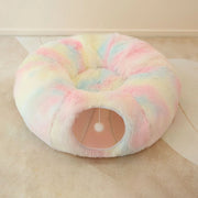 cozy cat tunnel bed, view 3 - MRSLM