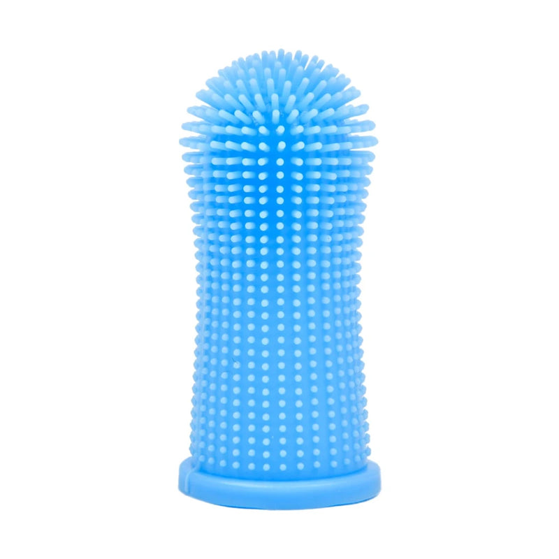 pet finger toothbrush, view 8 - MRSLM