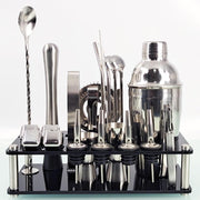 stainless steel acrylic wine mixing tool set, view 4 - MRSLM