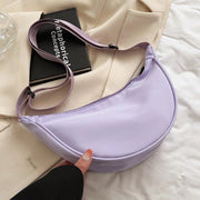 half moon crossbody bag, view 8 - MRSLM