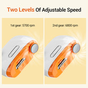 electric nail trimmer and polisher, view 8 - MRSLM