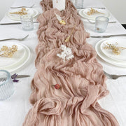 semi-sheer gauze table runner - MRSLM