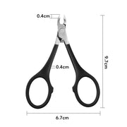 professional cuticle nipper manicure tool, view 8 - MRSLM