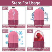 reusable silicone ice facial roller, view 11 - MRSLM