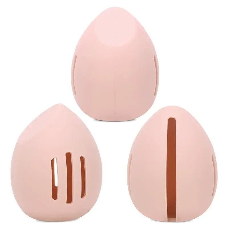 Silicone makeup sponge holder, view 2 - MRSLM