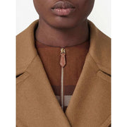 Mid-length double breasted overcoat, view 6 - MRSLM
