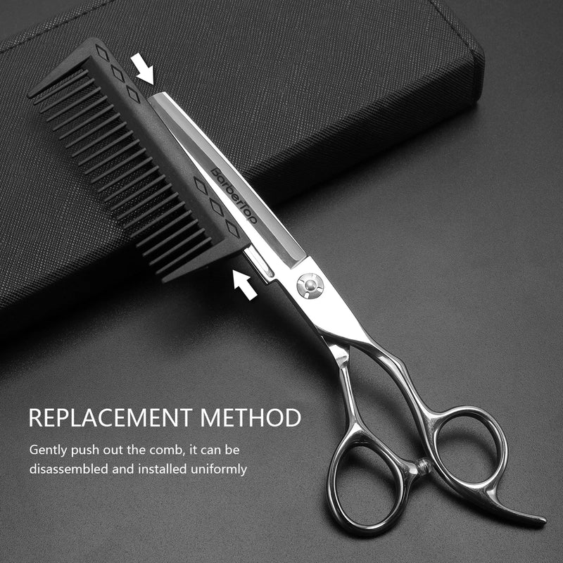 hair cutting and thinning scissors set, view 7 - MRSLM
