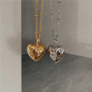 zircon love necklace, view 5 - MRSLM