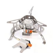 compact camping gas burner, view 4 - MRSLM