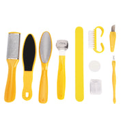 professional 10-piece pedicure tool set, view 2 - MRSLM