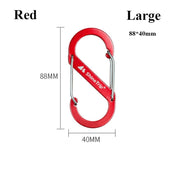 s-type aluminum carabiner, view 3 - MRSLM