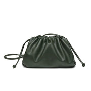 PU leather crossbody dumpling bag, view 3 - MRSLM