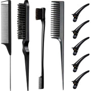 9-piece hair styling comb set, view 9 - MRSLM