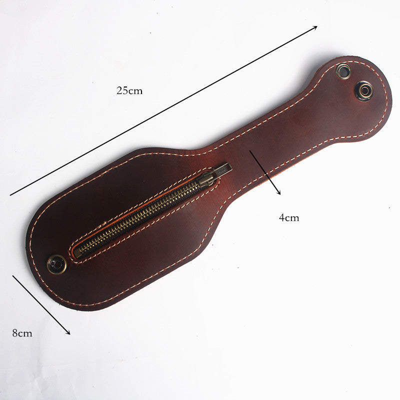 First Layer Leather Coin Purse