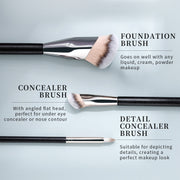 angled liquid foundation brush, view 6 - MRSLM