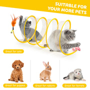 collapsible cat tunnel, view 7 - MRSLM