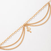 boho starfish anklet, view 8 - MRSLM