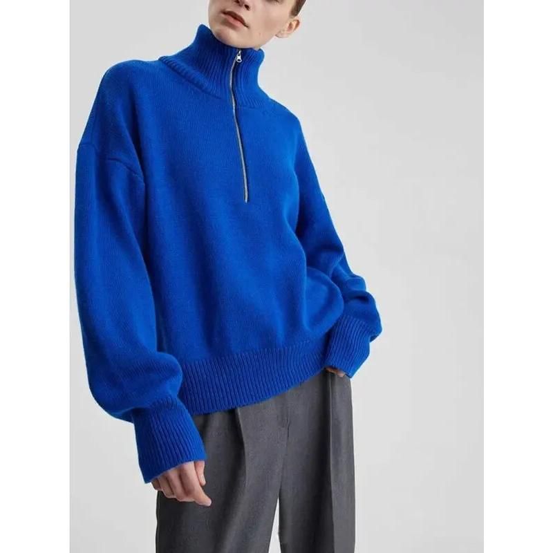 turtleneck knitted sweater, view 7 - MRSLM