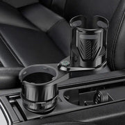 carbon fiber car cup holder with compass, view 5 - MRSLM