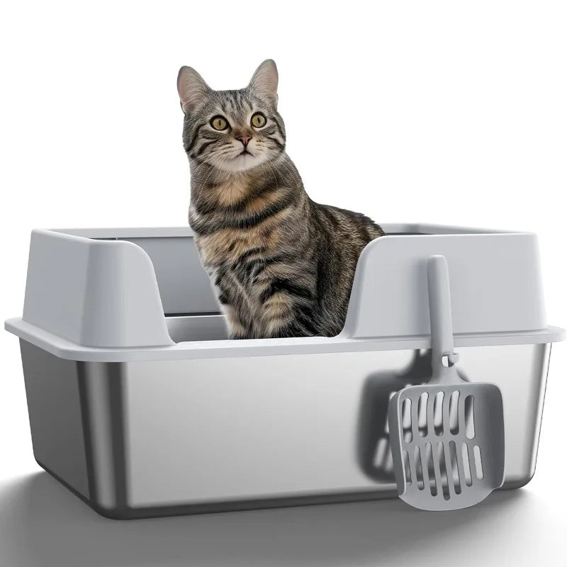 stainless steel cat litter box - MRSLM