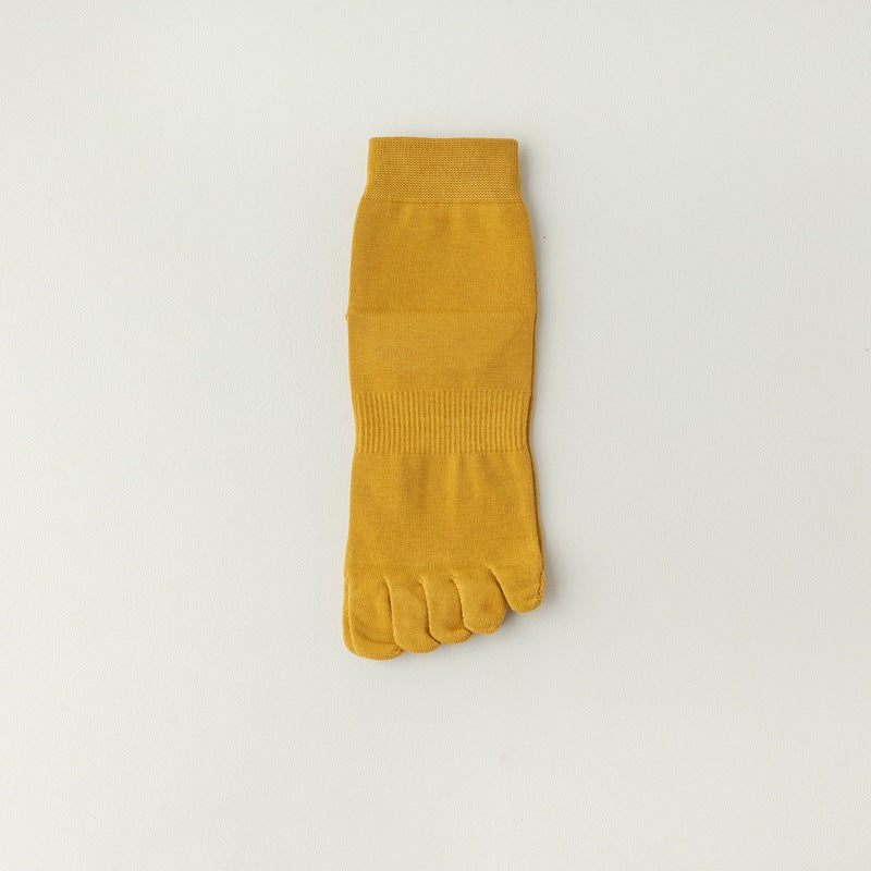 women's cotton toe socks, view 6 - MRSLM