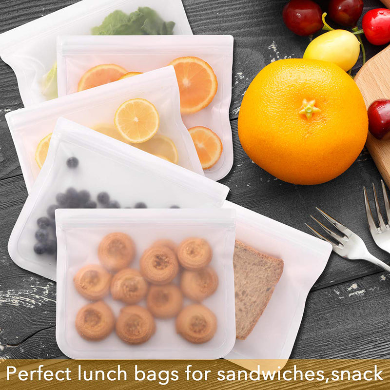 reusable food storage bags, view 12 - MRSLM