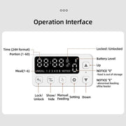 smart automatic cat and dog feeder, view 10 - MRSLM