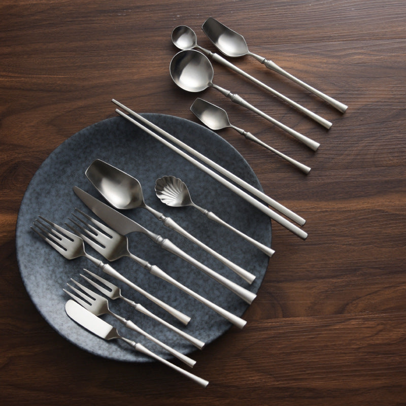 stainless steel western cutlery set, view 20 - MRSLM