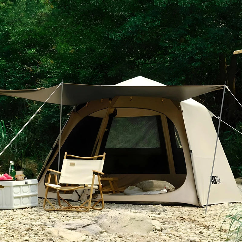 hexagonal waterproof automatic tent, view 4 - MRSLM