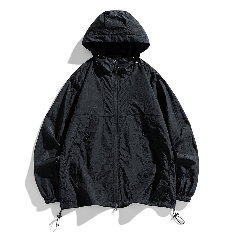 men's lightweight nylon jacket, view 5 - MRSLM