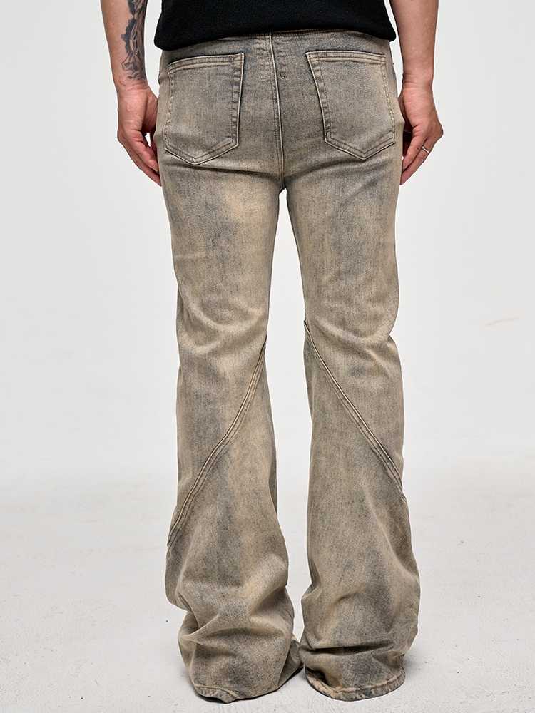 spliced washed jeans, view 5 - MRSLM