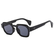 vintage square sunglasses with UV400 lenses, view 4 - MRSLM