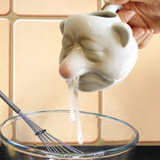 ceramic big nose egg separator, view 3 - MRSLM