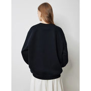 embroidered pullover sweatshirt, view 5 - MRSLM