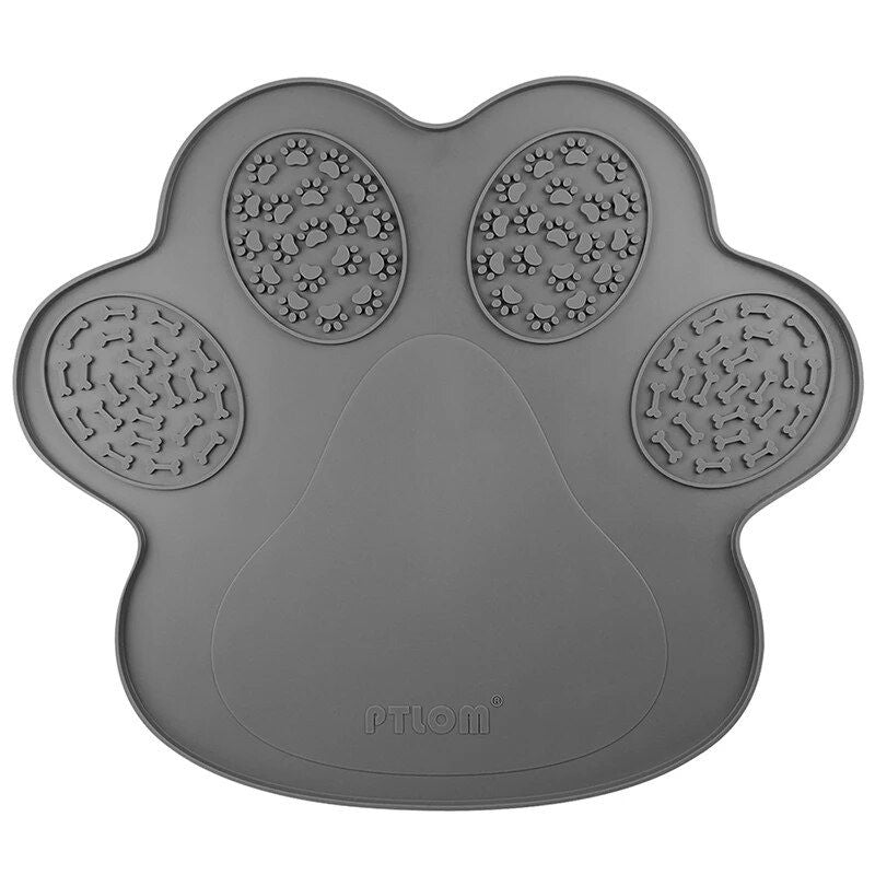 silicone pet placemat, view 3 - MRSLM