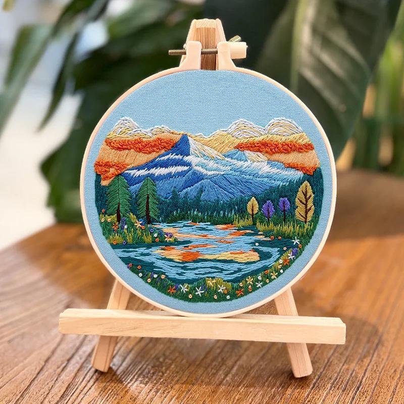 DIY landscape embroidery kit - MRSLM