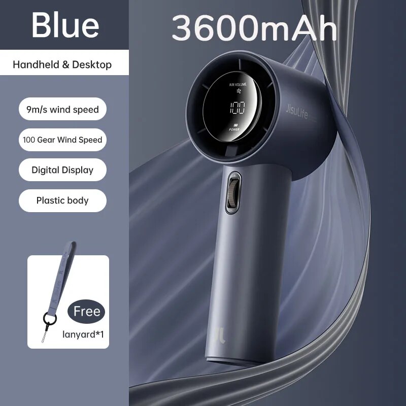 handheld mini fan, view 4 - MRSLM