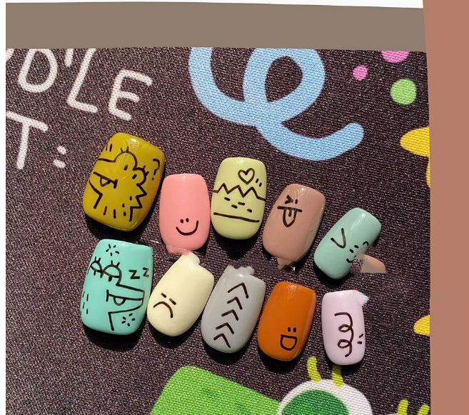 Cartoon Niche Wearable Nail Tips