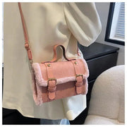 winter plush crossbody bag, view 2 - MRSLM