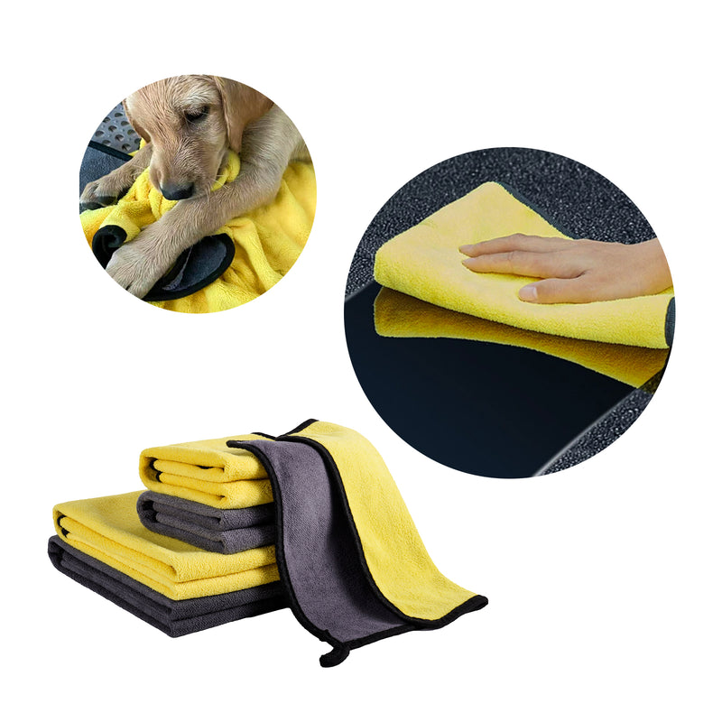 super absorbent microfiber pet towel, view 9 - MRSLM