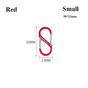 s-type aluminum carabiner, view 7 - MRSLM