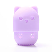 silicone cosmetic blender sponge holder, view 9 - MRSLM