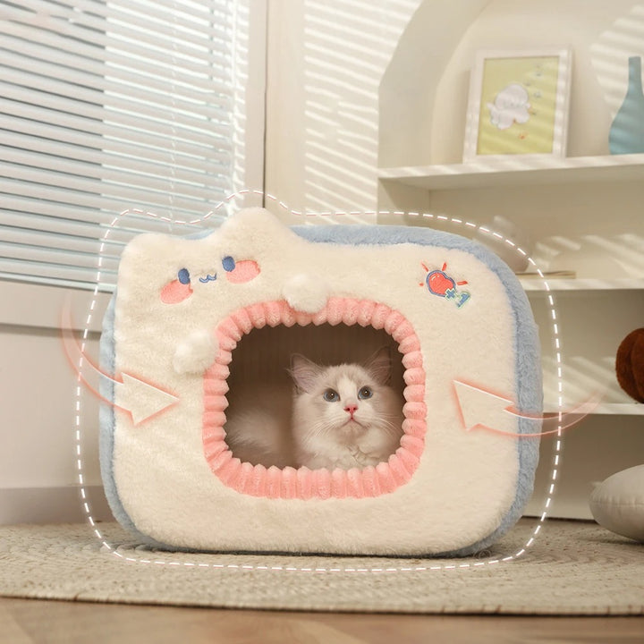 Cozy Winter Pet House